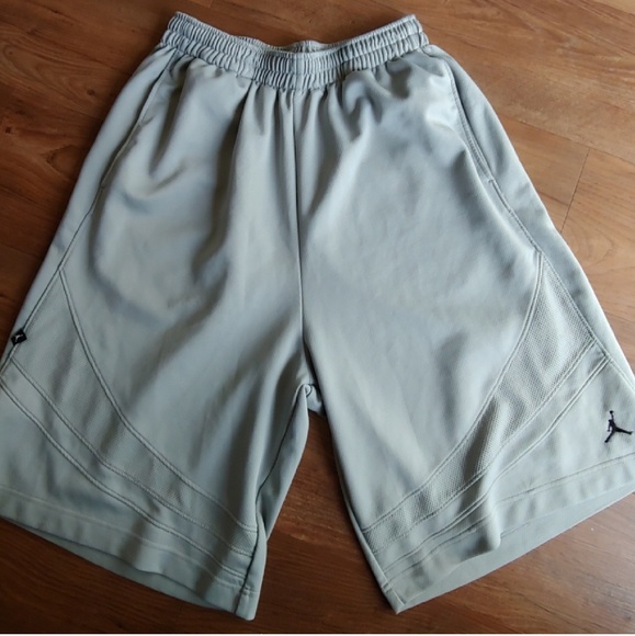 gray jordan shorts